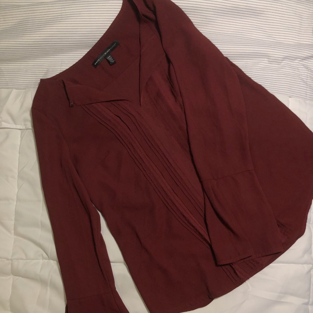 WHBM Red Blouse - Size 00P